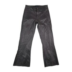 Just Black Denim‎ Coated Brown Women's Size 30 Bootcut Pants USA Made